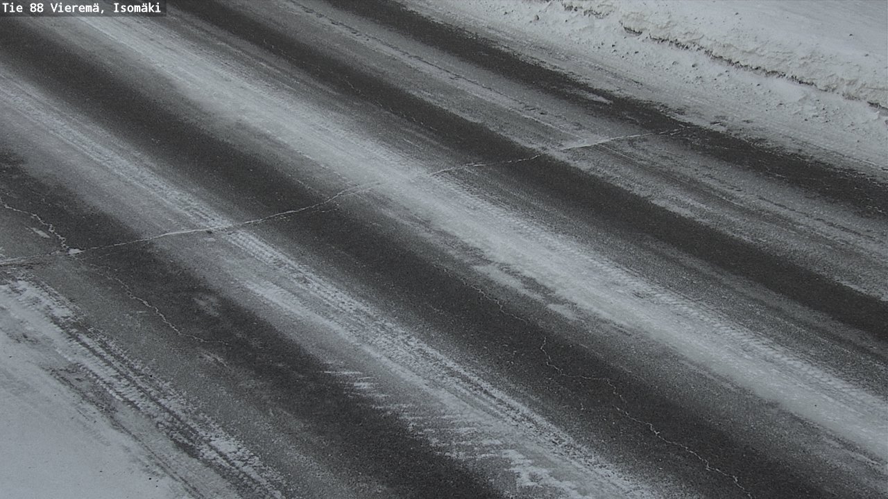 Weather Camera Image Road 88 Vieremä, Isomäki, Vieremä, Pohjois-Savo