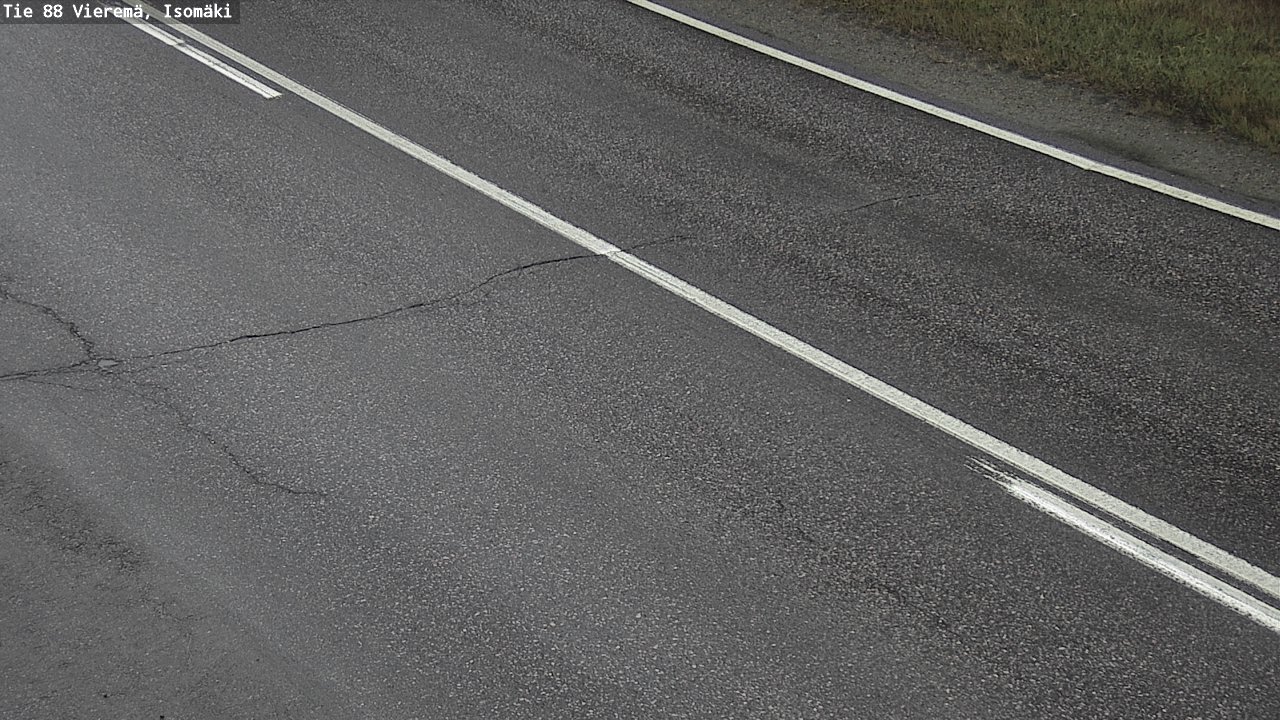 Weather Camera Image Väg 88 Vieremä, Isomäki, Vieremä, Pohjois-Savo