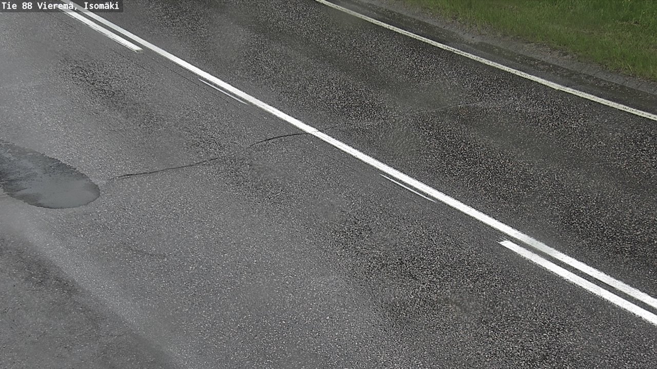 Weather Camera Image Road 88 Vieremä, Isomäki, Vieremä, Pohjois-Savo