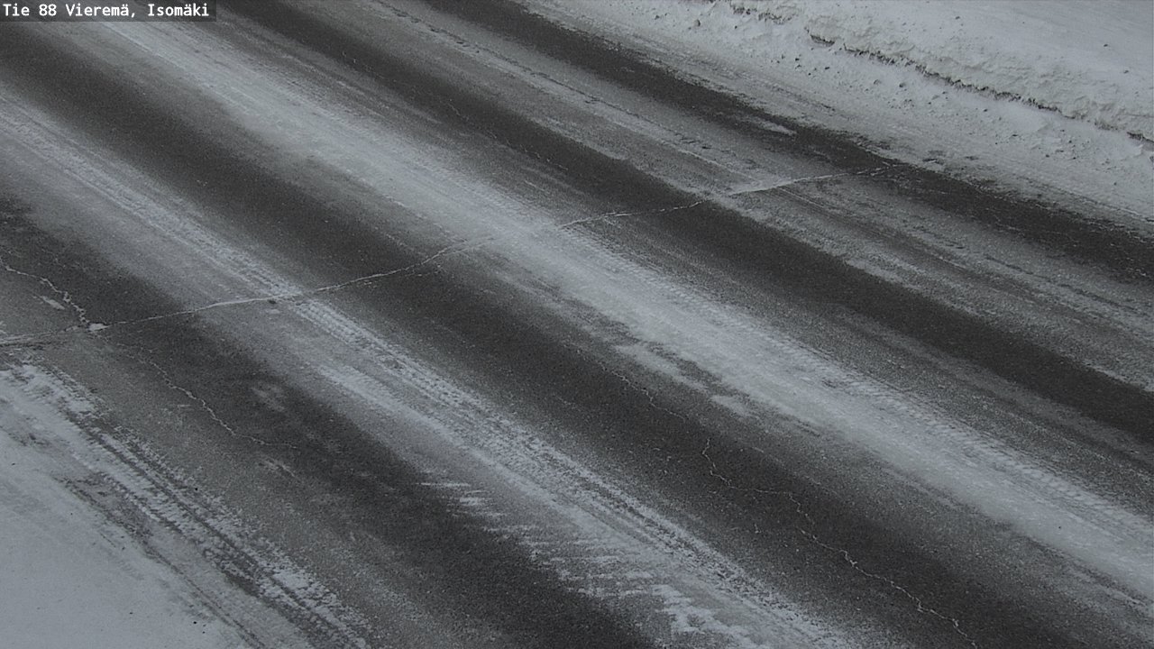 Weather Camera Image Road 88 Vieremä, Isomäki, Vieremä, Pohjois-Savo