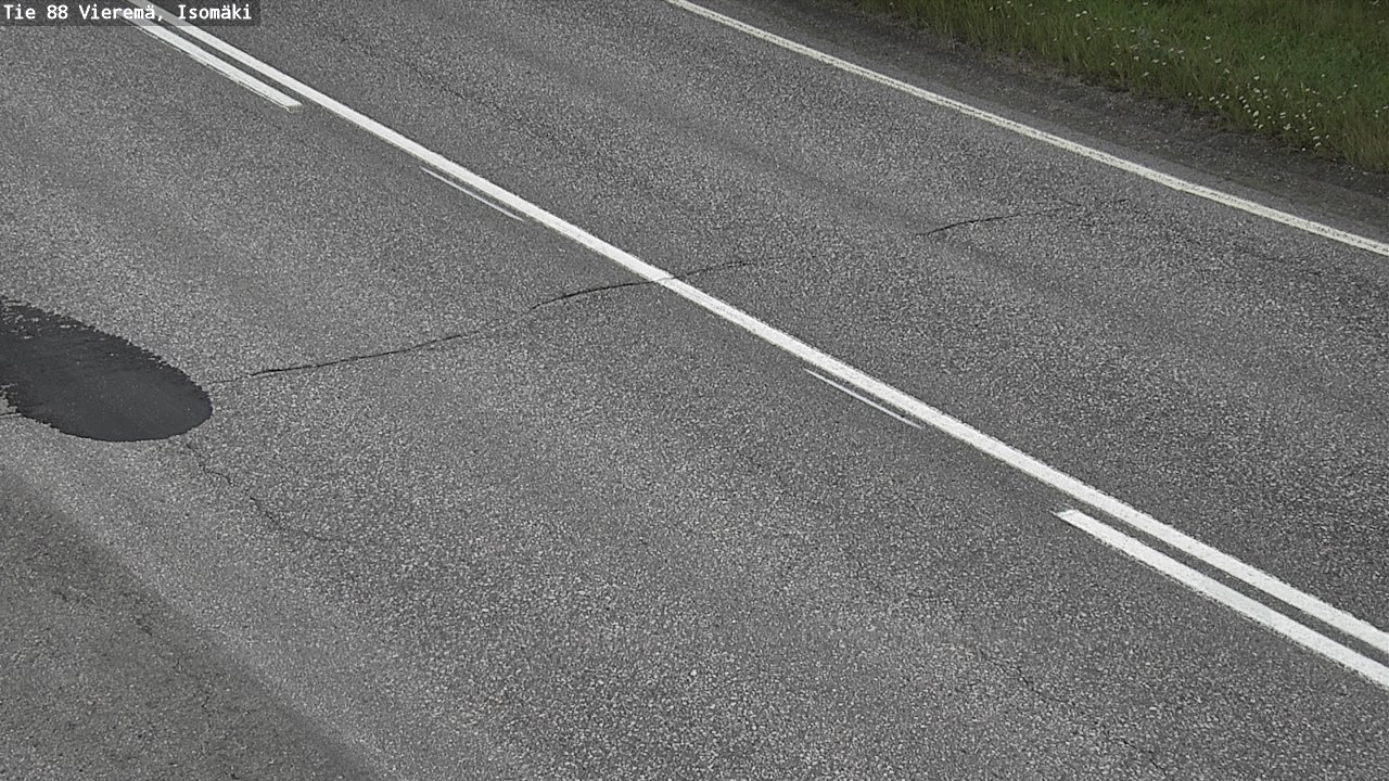 Weather Camera Image Road 88 Vieremä, Isomäki, Vieremä, Pohjois-Savo