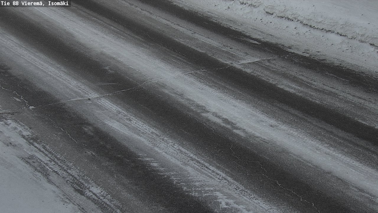 Weather Camera Image Road 88 Vieremä, Isomäki, Vieremä, Pohjois-Savo