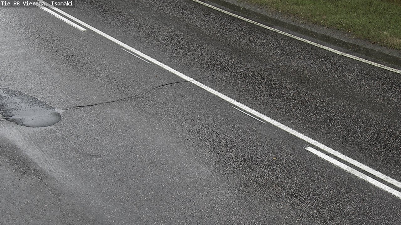 Weather Camera Image Road 88 Vieremä, Isomäki, Vieremä, Pohjois-Savo