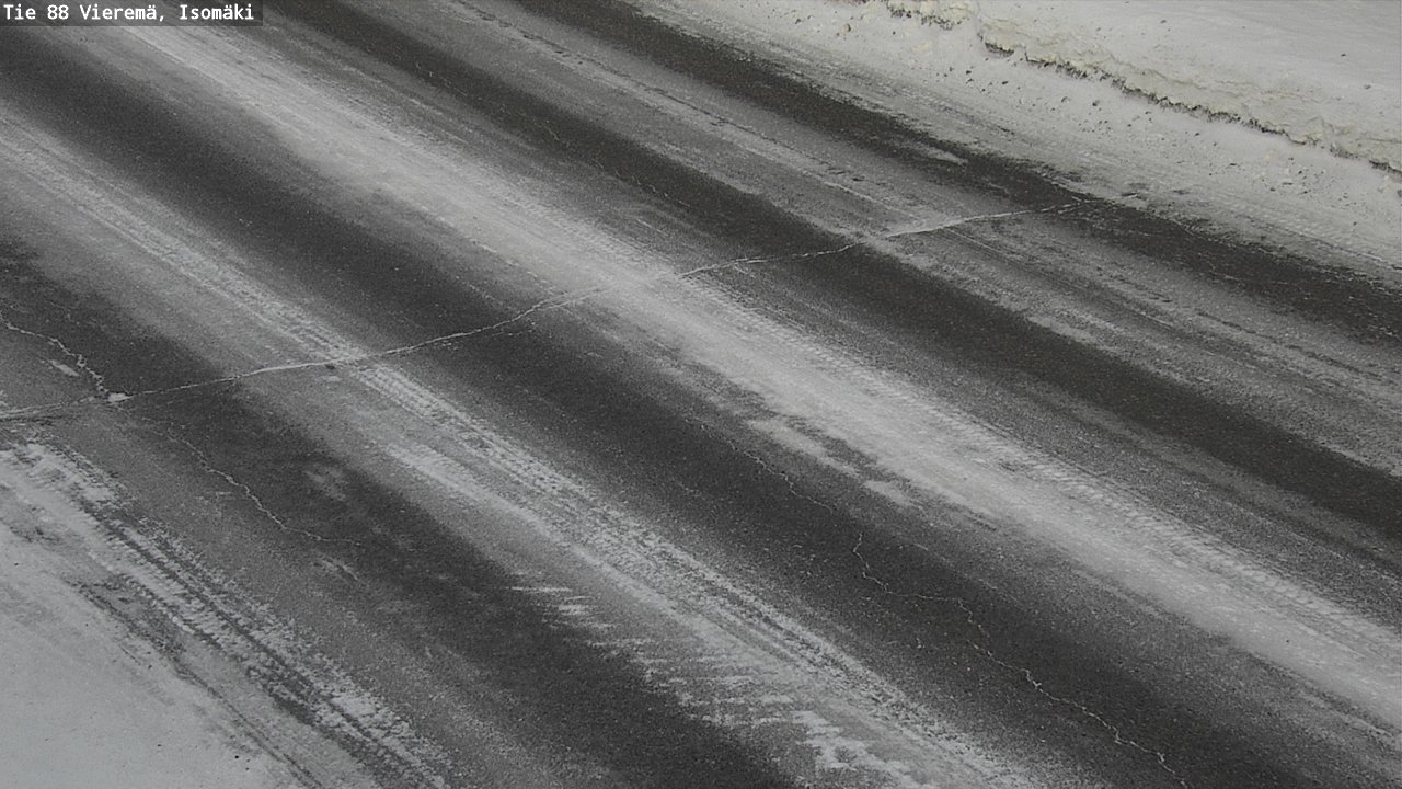 Weather Camera Image Road 88 Vieremä, Isomäki, Vieremä, Pohjois-Savo