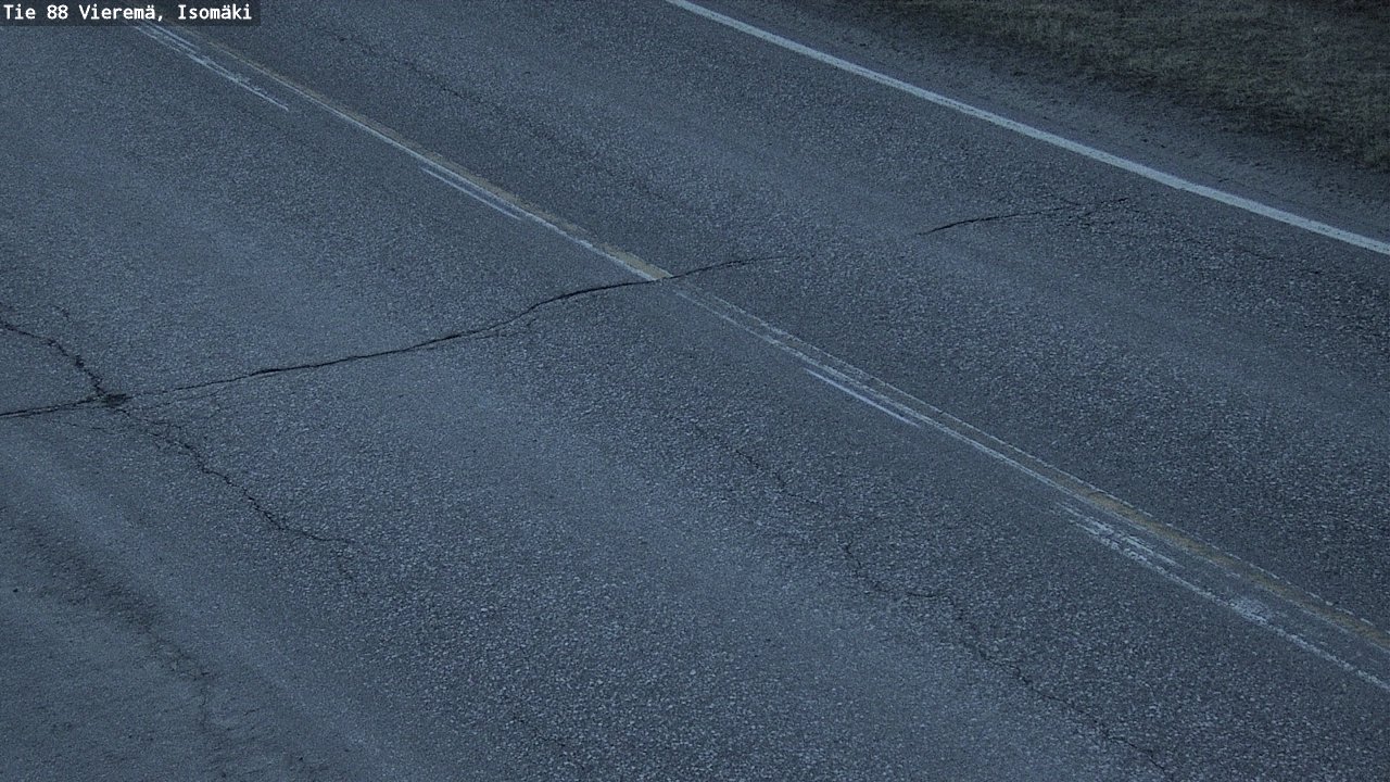 Weather Camera Image Road 88 Vieremä, Isomäki, Vieremä, Pohjois-Savo