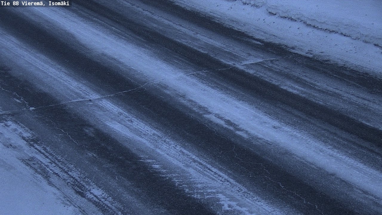 Weather Camera Image Road 88 Vieremä, Isomäki, Vieremä, Pohjois-Savo