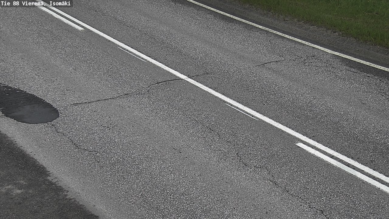 Weather Camera Image Road 88 Vieremä, Isomäki, Vieremä, Pohjois-Savo