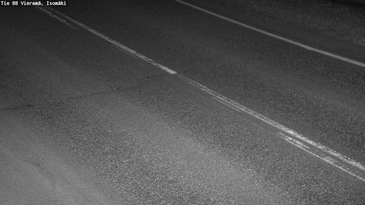 Weather Camera Image Road 88 Vieremä, Isomäki, Vieremä, Pohjois-Savo
