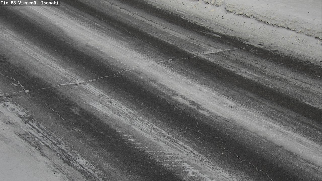 Weather Camera Image Road 88 Vieremä, Isomäki, Vieremä, Pohjois-Savo