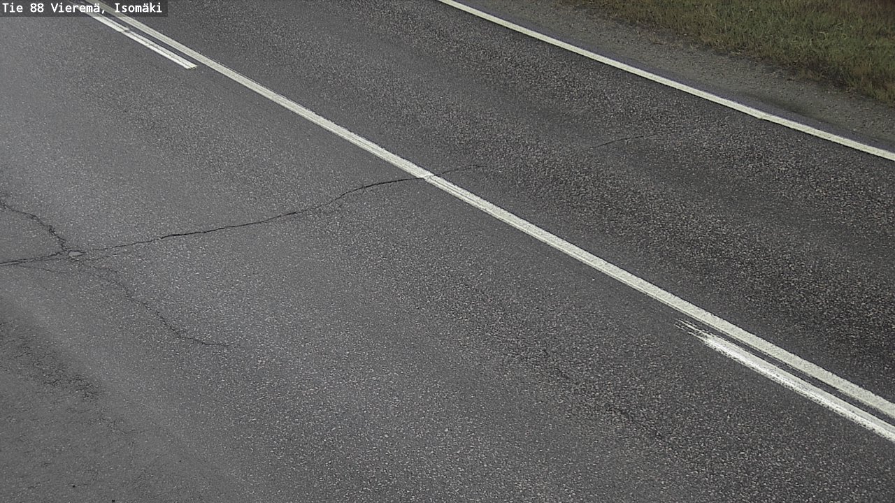 Weather Camera Image Väg 88 Vieremä, Isomäki, Vieremä, Pohjois-Savo