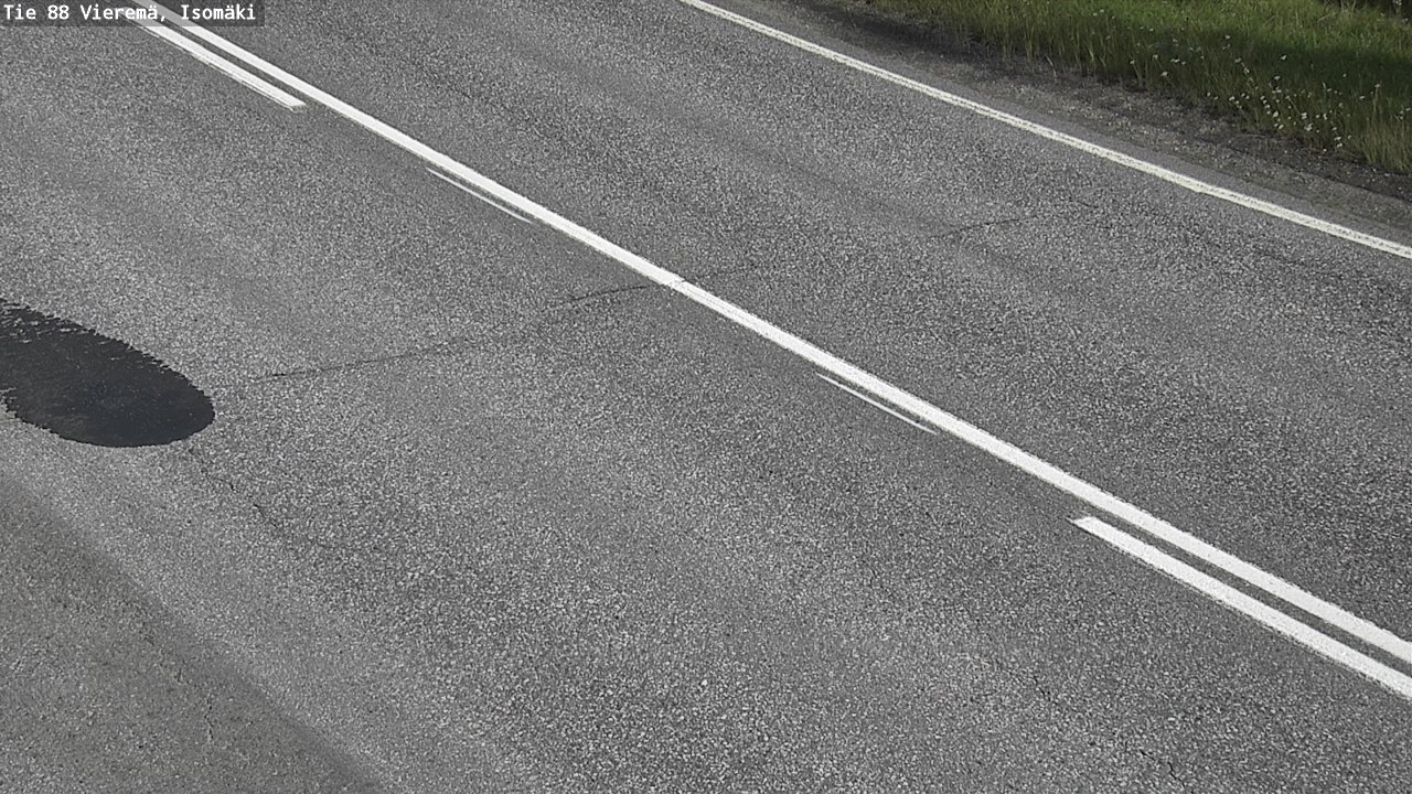 Weather Camera Image Väg 88 Vieremä, Isomäki, Vieremä, Pohjois-Savo