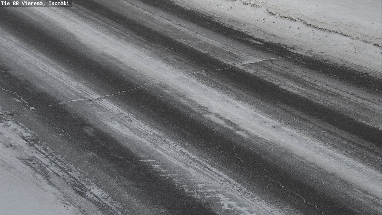 Weather Camera Image Road 88 Vieremä, Isomäki, Vieremä, Pohjois-Savo