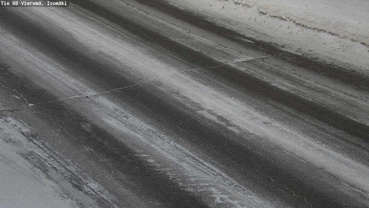 Weather Camera Image Road 88 Vieremä, Isomäki, Vieremä, Pohjois-Savo