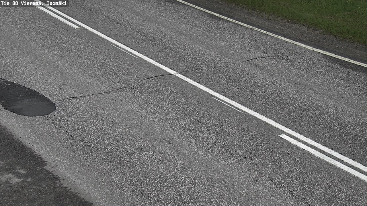 Weather Camera Image Road 88 Vieremä, Isomäki, Vieremä, Pohjois-Savo