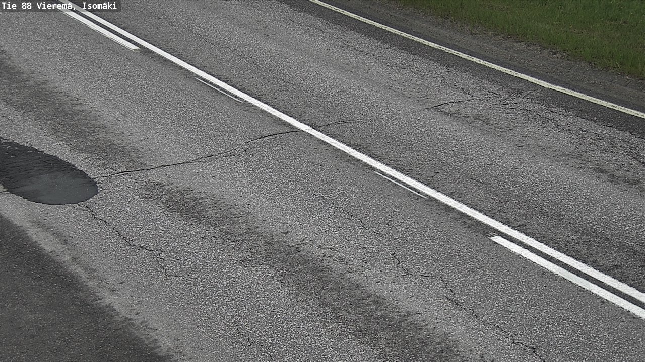 Weather Camera Image Road 88 Vieremä, Isomäki, Vieremä, Pohjois-Savo