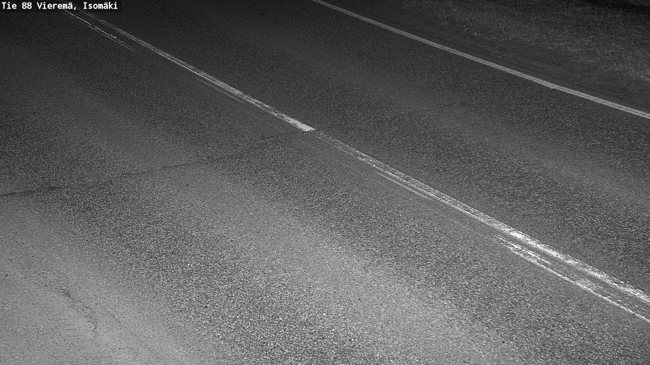 Weather Camera Image Road 88 Vieremä, Isomäki, Vieremä, Pohjois-Savo