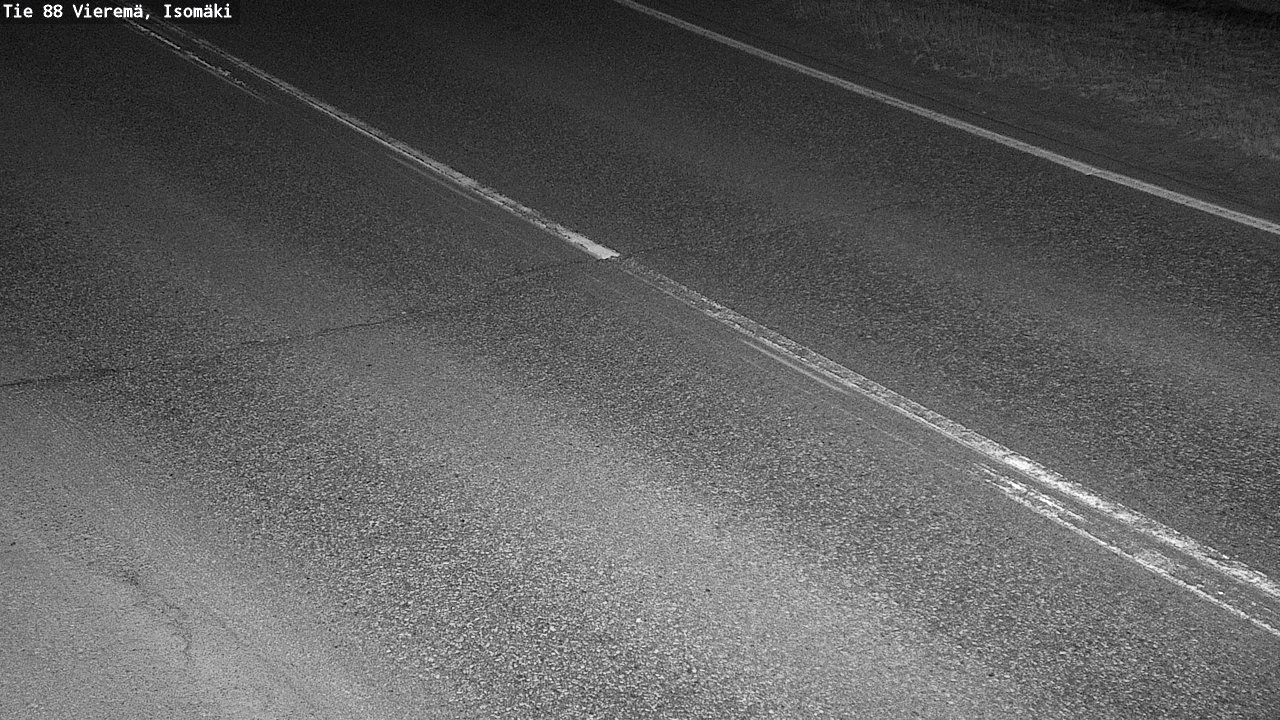 Weather Camera Image Road 88 Vieremä, Isomäki, Vieremä, Pohjois-Savo