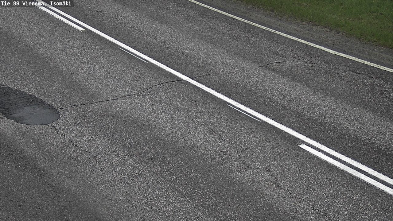 Weather Camera Image Road 88 Vieremä, Isomäki, Vieremä, Pohjois-Savo