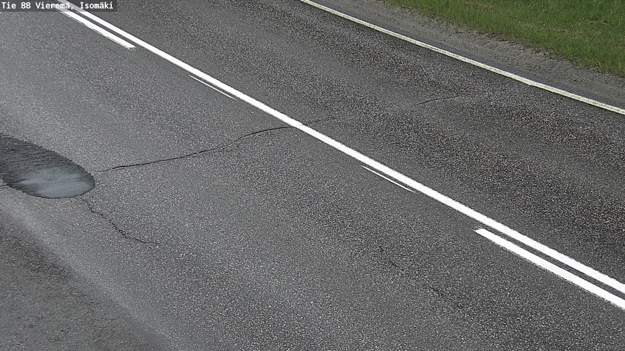 Weather Camera Image Road 88 Vieremä, Isomäki, Vieremä, Pohjois-Savo