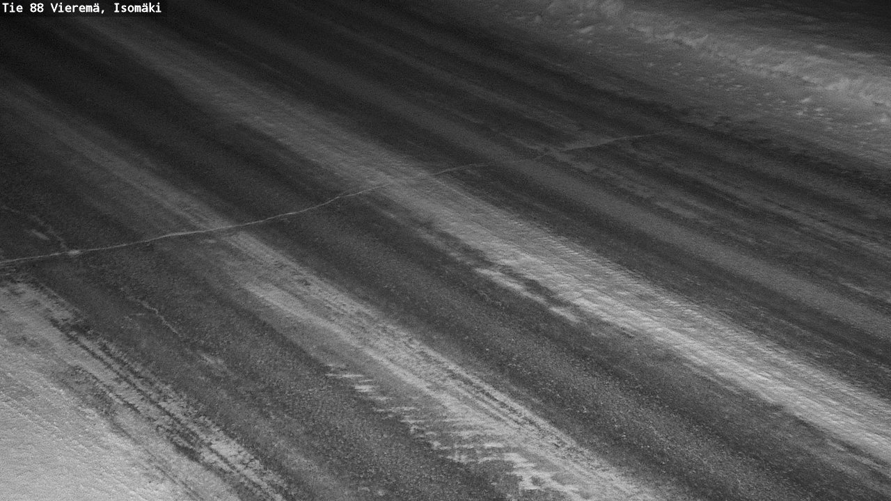 Weather Camera Image Road 88 Vieremä, Isomäki, Vieremä, Pohjois-Savo