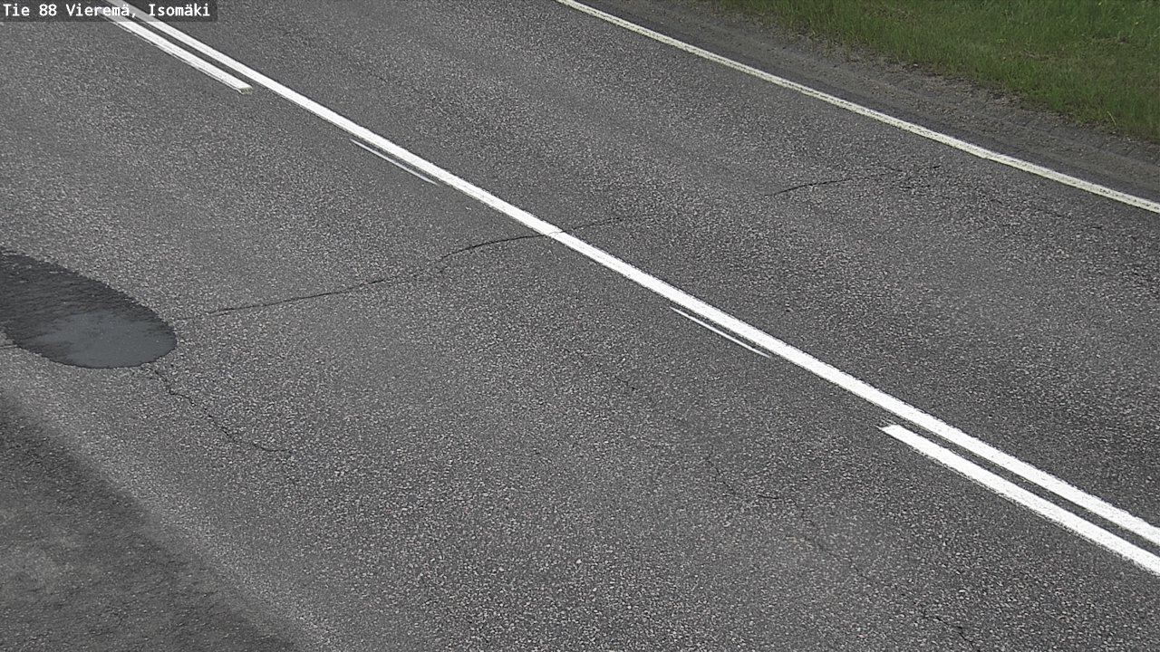 Weather Camera Image Road 88 Vieremä, Isomäki, Vieremä, Pohjois-Savo