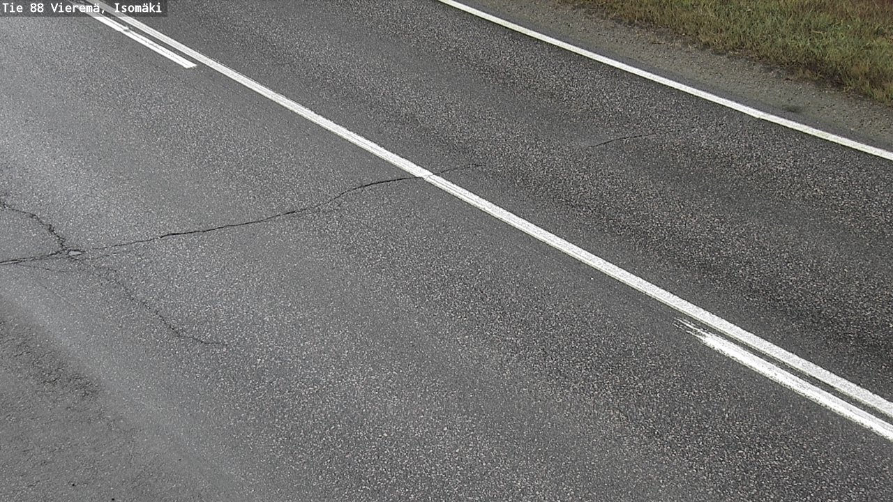 Weather Camera Image Väg 88 Vieremä, Isomäki, Vieremä, Pohjois-Savo
