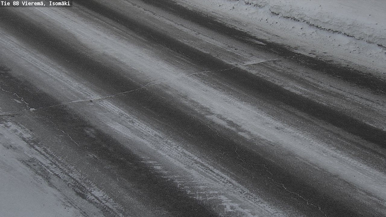 Weather Camera Image Road 88 Vieremä, Isomäki, Vieremä, Pohjois-Savo