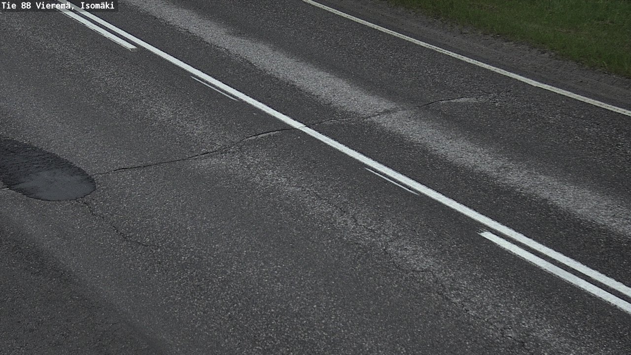 Weather Camera Image Road 88 Vieremä, Isomäki, Vieremä, Pohjois-Savo