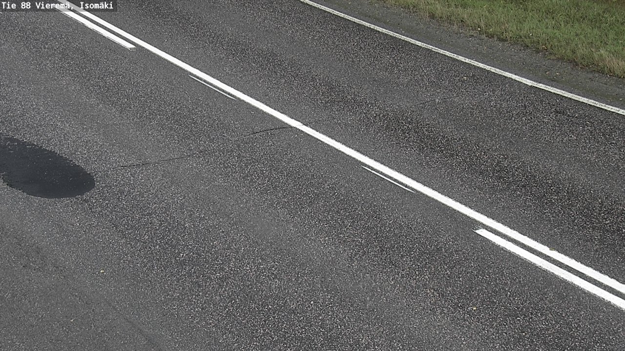 Weather Camera Image Road 88 Vieremä, Isomäki, Vieremä, Pohjois-Savo