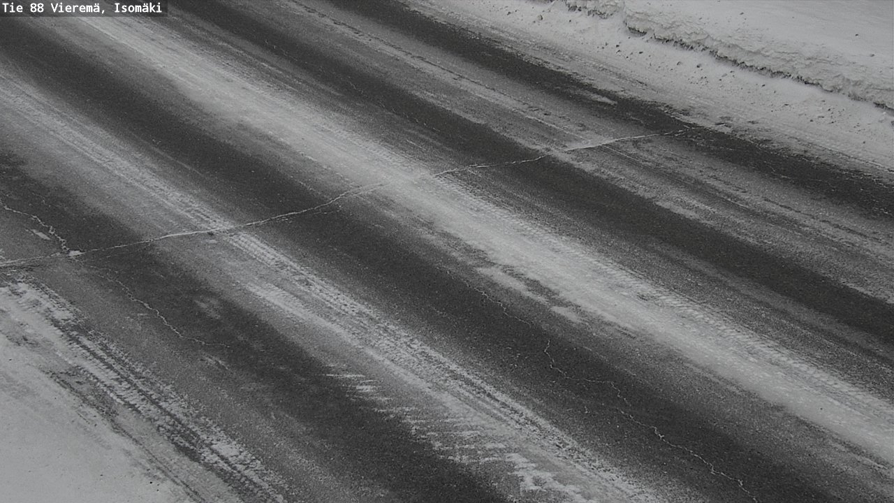 Weather Camera Image Road 88 Vieremä, Isomäki, Vieremä, Pohjois-Savo