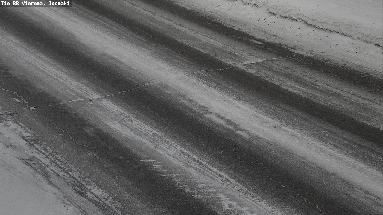 Weather Camera Image Road 88 Vieremä, Isomäki, Vieremä, Pohjois-Savo