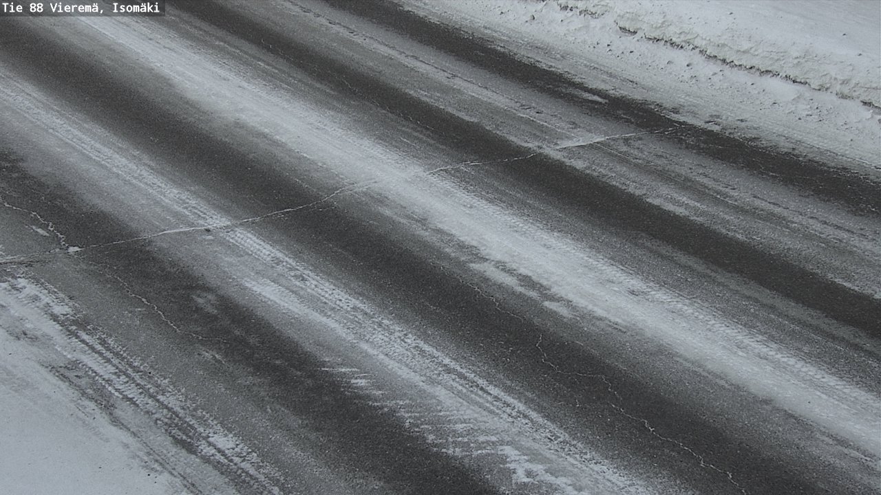 Weather Camera Image Road 88 Vieremä, Isomäki, Vieremä, Pohjois-Savo