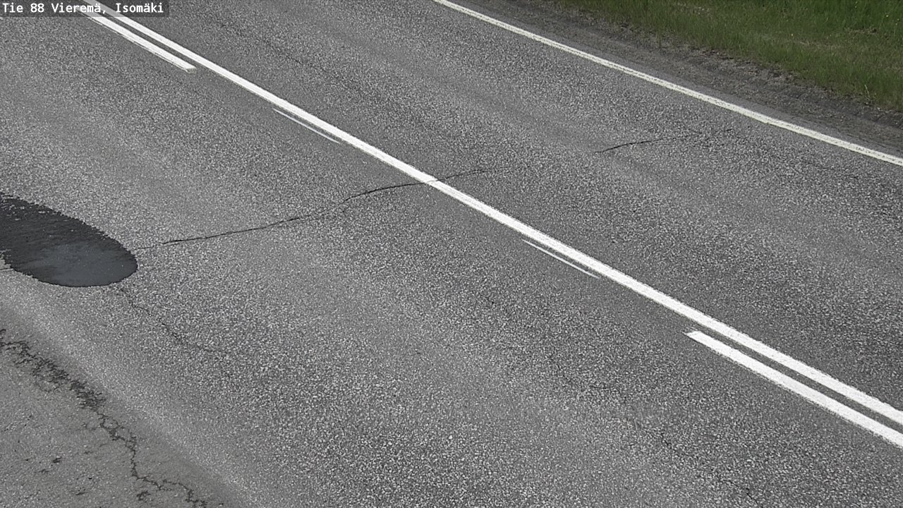 Weather Camera Image Road 88 Vieremä, Isomäki, Vieremä, Pohjois-Savo
