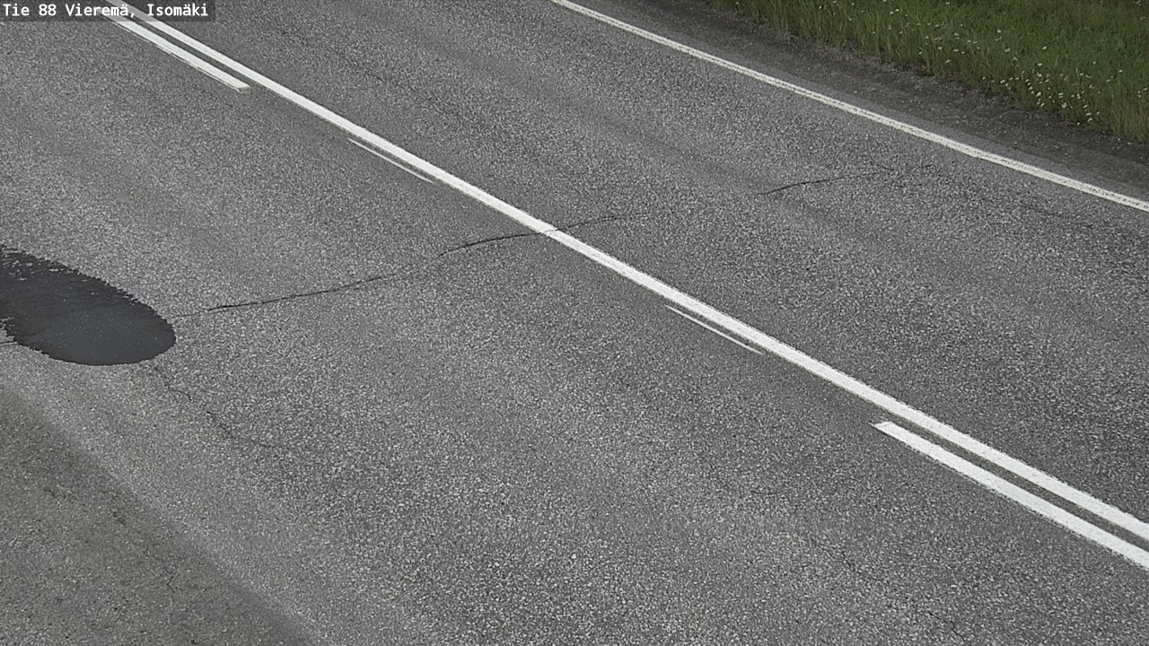 Weather Camera Image Road 88 Vieremä, Isomäki, Vieremä, Pohjois-Savo