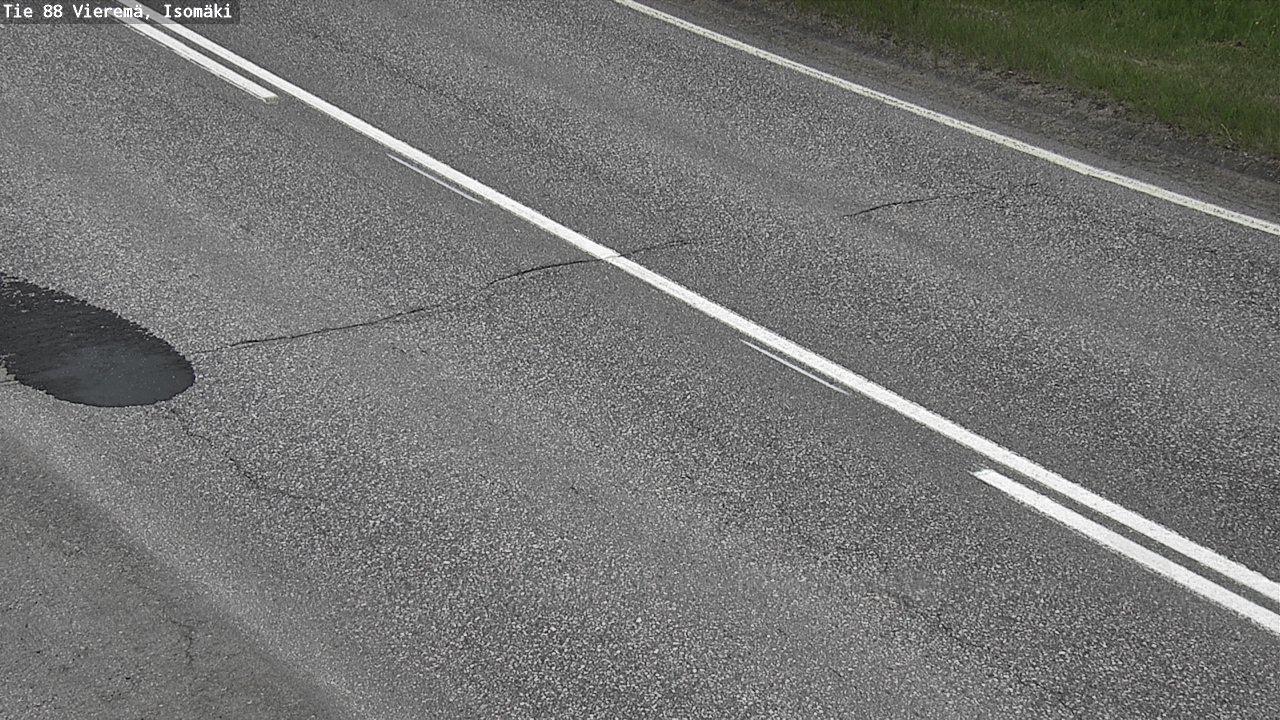 Weather Camera Image Road 88 Vieremä, Isomäki, Vieremä, Pohjois-Savo