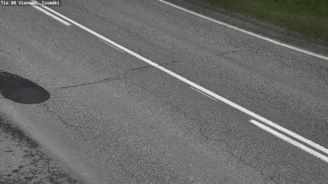 Weather Camera Image Road 88 Vieremä, Isomäki, Vieremä, Pohjois-Savo