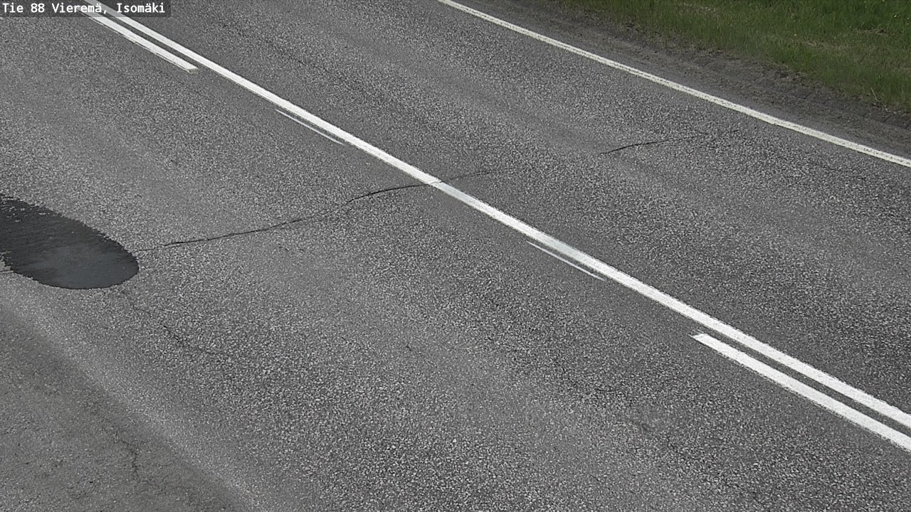 Weather Camera Image Road 88 Vieremä, Isomäki, Vieremä, Pohjois-Savo