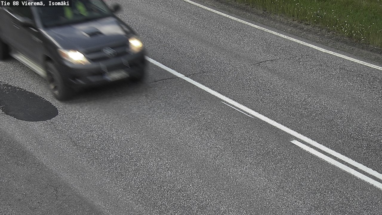 Kelikamerat Kuva Tie 88 Vieremä, Isomäki, Vieremä, Pohjois-Savo