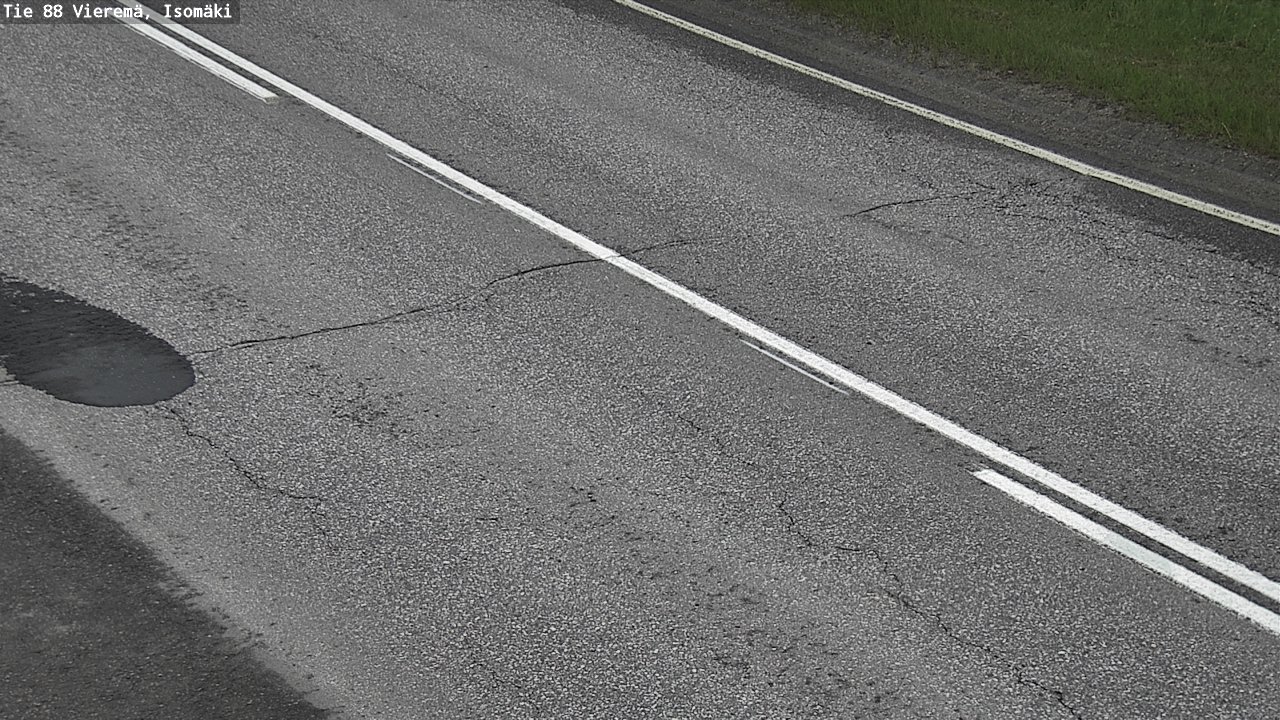 Weather Camera Image Road 88 Vieremä, Isomäki, Vieremä, Pohjois-Savo