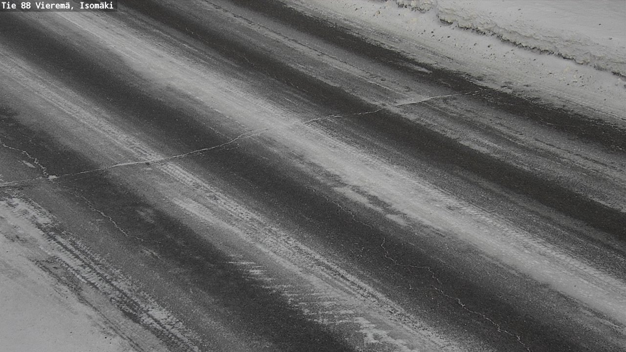 Weather Camera Image Road 88 Vieremä, Isomäki, Vieremä, Pohjois-Savo