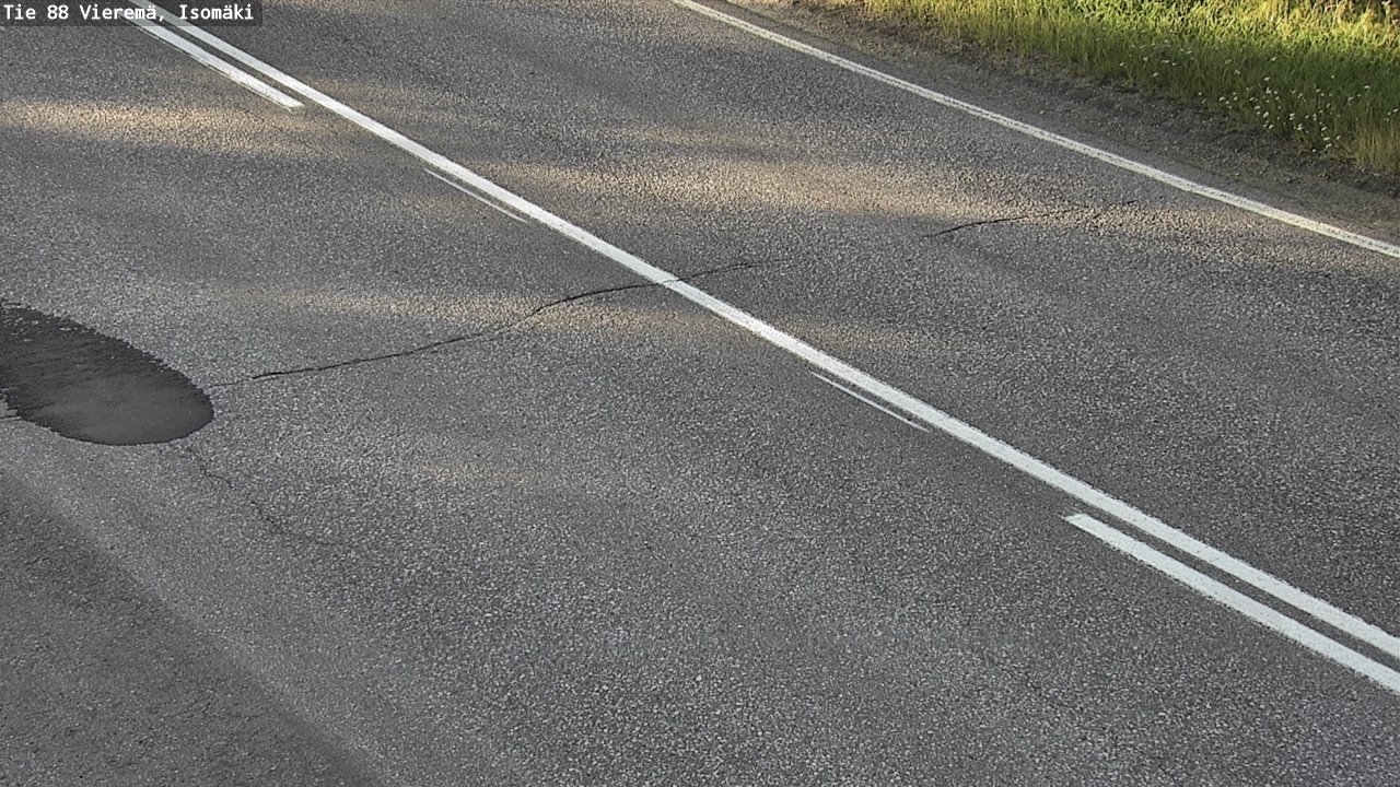 Kelikamerat Kuva Tie 88 Vieremä, Isomäki, Vieremä, Pohjois-Savo
