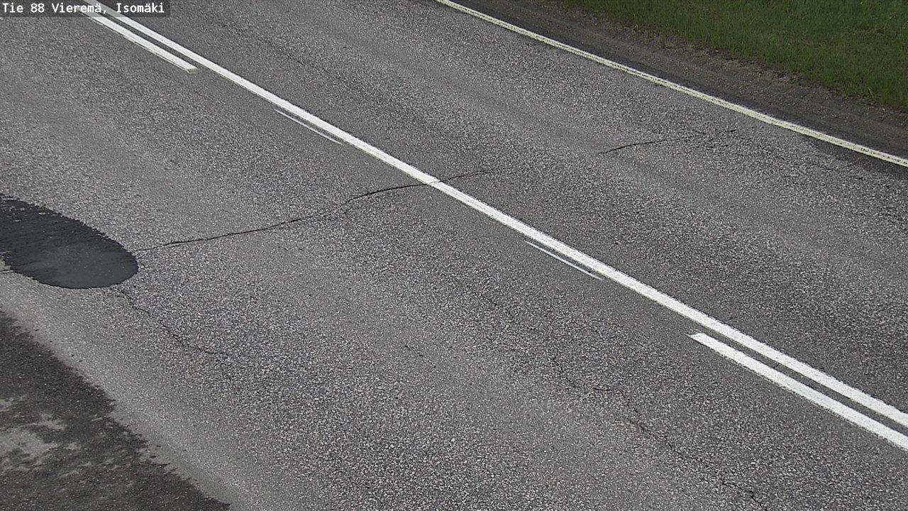 Weather Camera Image Road 88 Vieremä, Isomäki, Vieremä, Pohjois-Savo