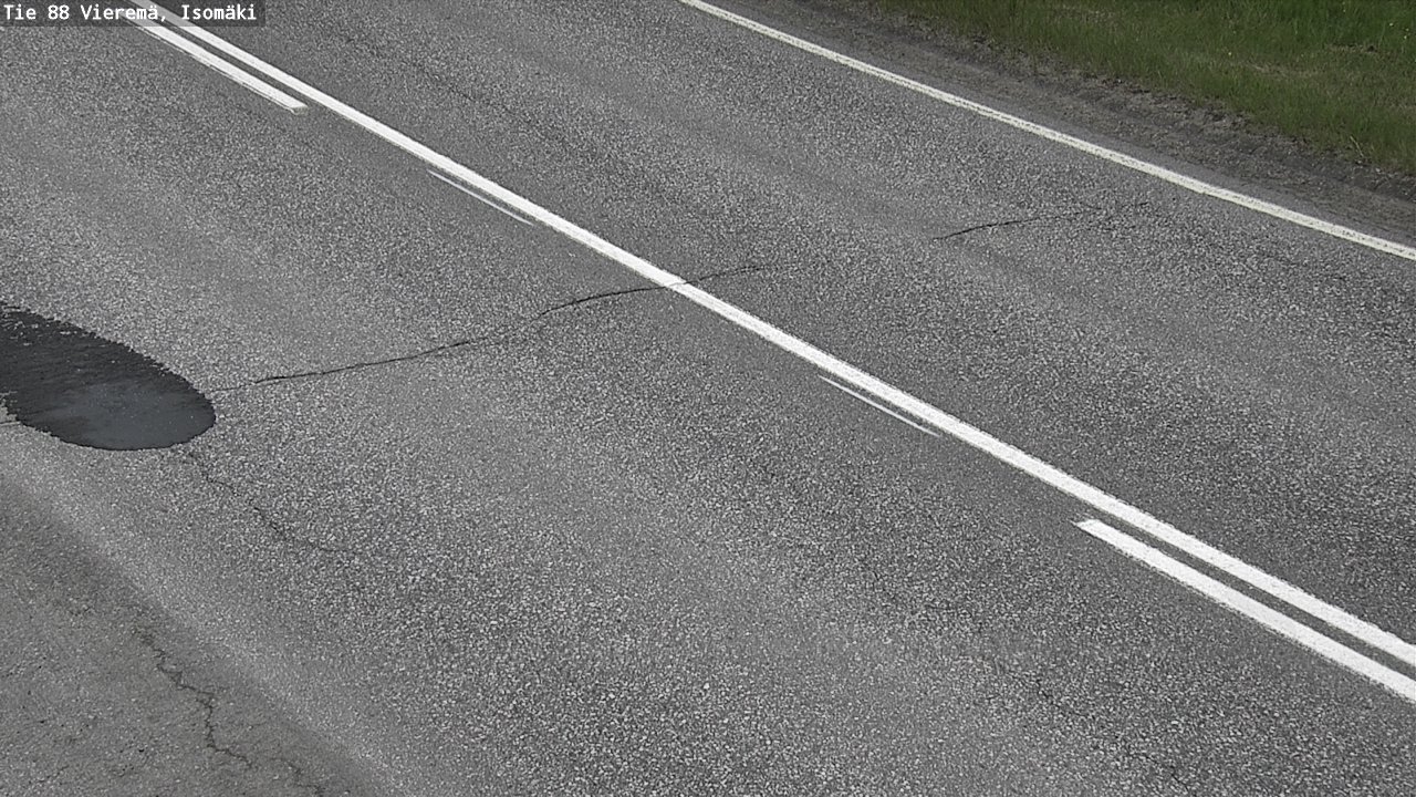 Weather Camera Image Road 88 Vieremä, Isomäki, Vieremä, Pohjois-Savo