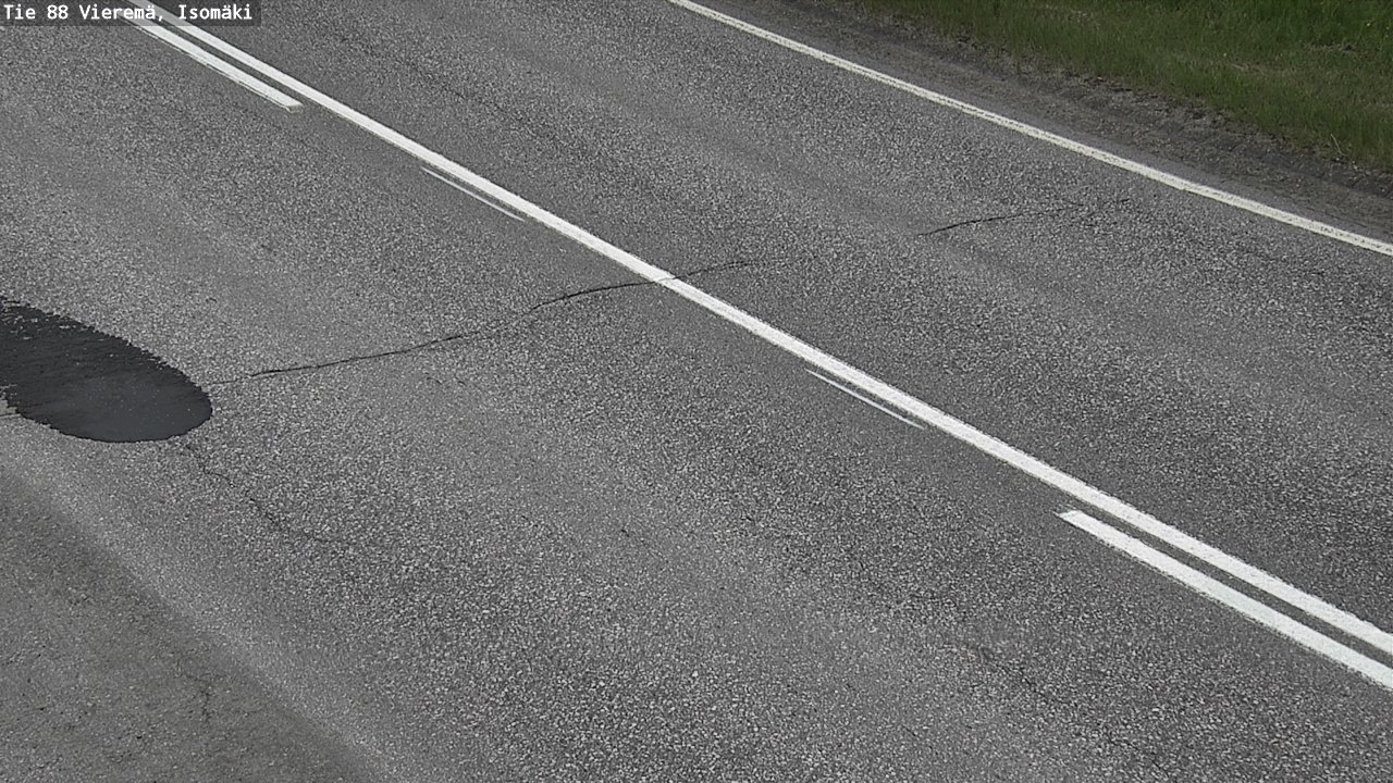 Weather Camera Image Road 88 Vieremä, Isomäki, Vieremä, Pohjois-Savo