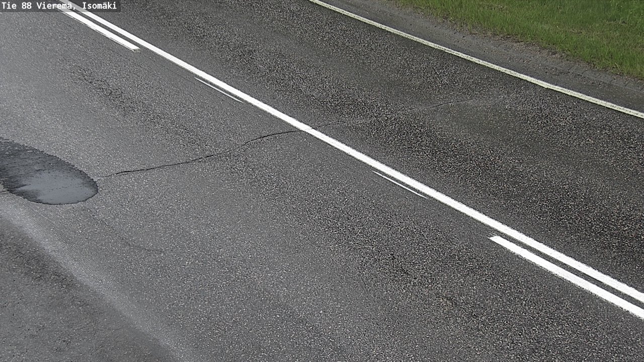Weather Camera Image Road 88 Vieremä, Isomäki, Vieremä, Pohjois-Savo