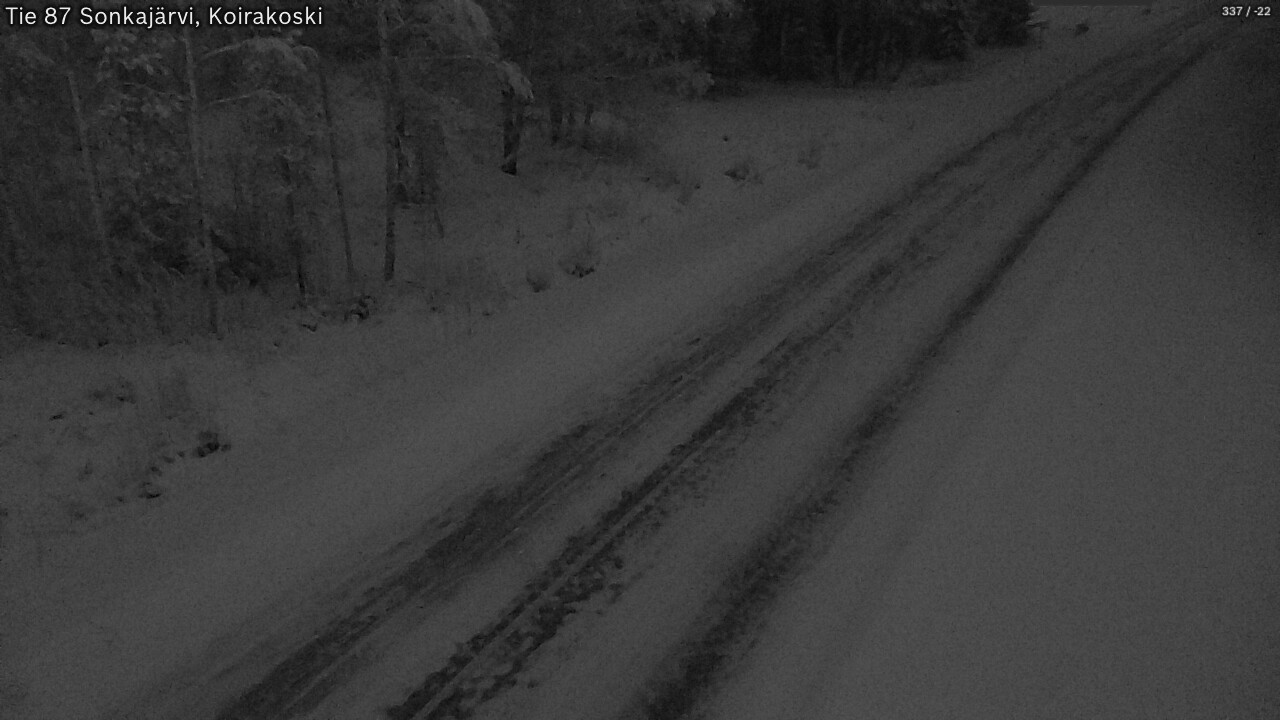 Kelikamerat Kuva Tie 87 Sonkajärvi, Koirako, Sonkajärvi, Pohjois-Savo