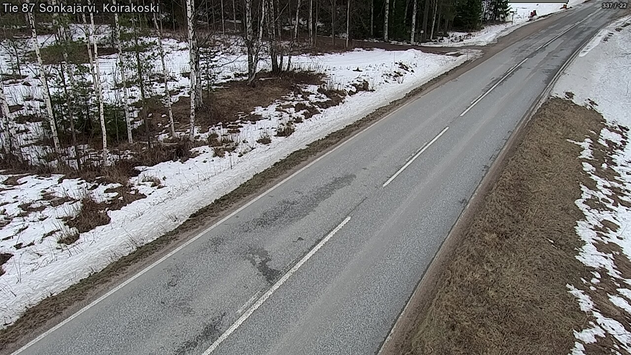 Kelikamerat Kuva Tie 87 Sonkajärvi, Koirako, Sonkajärvi, Pohjois-Savo