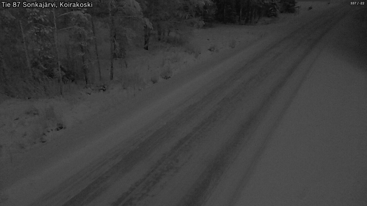 Kelikamerat Kuva Tie 87 Sonkajärvi, Koirako, Sonkajärvi, Pohjois-Savo