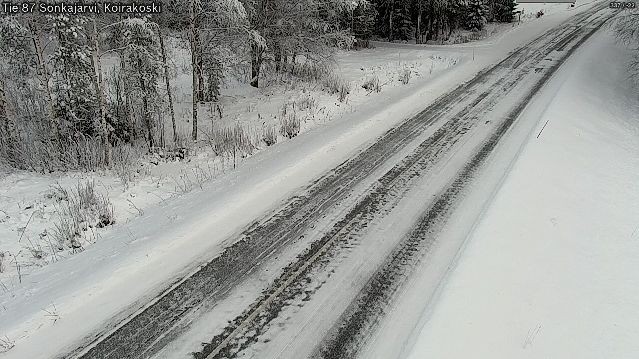 Kelikamerat Kuva Tie 87 Sonkajärvi, Koirako, Sonkajärvi, Pohjois-Savo