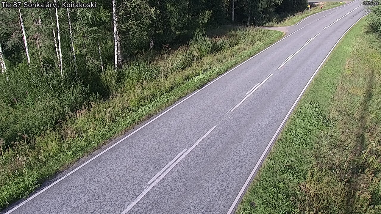 Kelikamerat Kuva Tie 87 Sonkajärvi, Koirako, Sonkajärvi, Pohjois-Savo